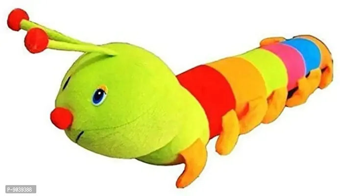 2 Pcs Combo Pack Yellow Rabbit And Caterpillar Soft Toys Best Gift For Valentine Day, Kids Birthday, Marriage Anniversary etc. High Quality Soft Attractive Rabbit - 25 Cm And Caterpillar - 60 Cm-thumb5