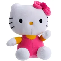 2 Pcs Combo Pack Yellow Rabbit And Kitty Soft Toys Best Gift For Valentine Day, Kids Birthday, Marriage Anniversary etc. High Quality Soft Material Attractive Rabbit - 25 Cm And Kitty - 30 Cm-thumb2