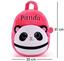 1 Pcs Pink Panda Bag And 1 Pcs Penguin Bag High Quality Soft Material Kids Bag ( H*B - 35*30 )-thumb1