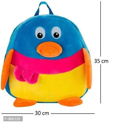 1 Pcs Pink Panda Bag And 1 Pcs Penguin Bag High Quality Soft Material Kids Bag ( H*B - 35*30 )-thumb3