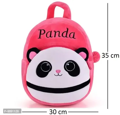 1 Pcs Pink Panda Bag And 1 Pcs Blue Panda Bag High Quality Soft Material Kids Bag ( H*B - 35*30 )-thumb2