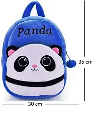 1 Pcs Pink Panda Bag And 1 Pcs Blue Panda Bag High Quality Soft Material Kids Bag ( H*B - 35*30 )-thumb2