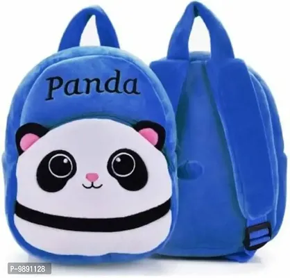 1 Pcs Pink Panda Bag And 1 Pcs Blue Panda Bag High Quality Soft Material Kids Bag ( H*B - 35*30 )-thumb5