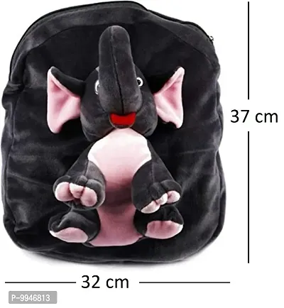 1 Pcs Pooh Bag And 1 Pcs Elephant Bag High Quality Soft Material Kids Bag ( H*B - 37*32 )-thumb3