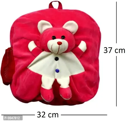 1 Pcs Mickey Bag And 1 Pcs Teddy Bag High Quality Soft Material Kids Bag ( H*B - 37*32 )-thumb3