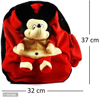 1 Pcs Mickey Bag And 1 Pcs Pooh Bag High Quality Soft Material Kids Bag ( H*B - 37*32 )-thumb2