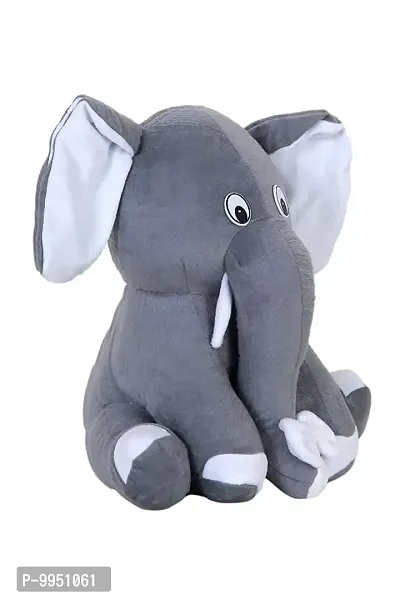 1 Pcs Blue Teddy And 1 Pcs Grey Appu Elephant Best Gift For Couple High Quality Soft Toy ( Blue Teddy - 25 cm And Elephant- 25 cm )-thumb5