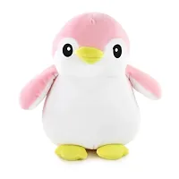 1 Pcs Pink Penguin And 1 Pcs Panda Best Gift For Couple High Quality Soft Toy ( Pink Penguin - 30 cm And Panda - 25 cm )-thumb1