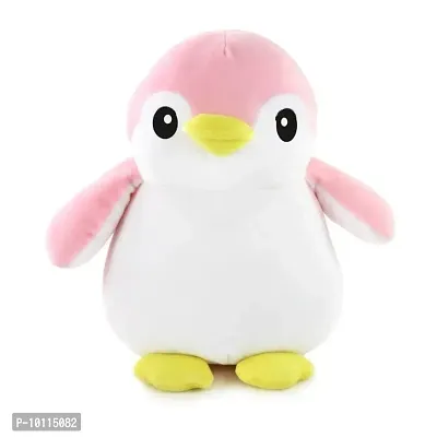 1 Pcs Pink Elephant And 1 Pcs Penguin Best Gift For Couple High Quality Soft Toy ( Pink Pink Elephant - 25 cm And Penguin - 30 cm )-thumb3