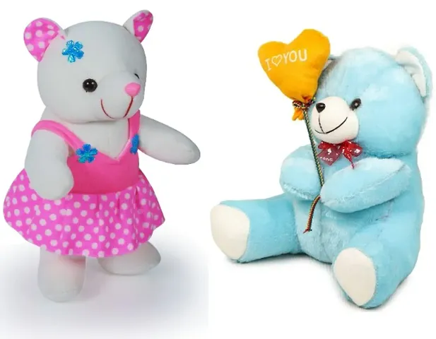 Valentine Special Soft Stuffed Toys For Gifting Pack Of 2
