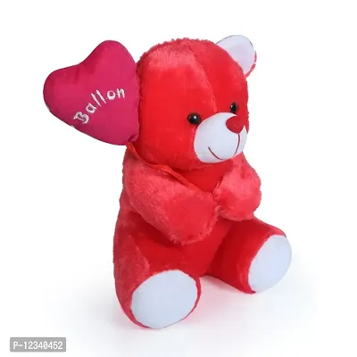 Soft Toys Red Love Teddy And Blue Love Teddy Bear For Couple Best Gift For Your Partner High Quality Soft Material Good Looking Soft Toys ( Red Teddy - 25 cm And Blue Love Teddy - 25 cm )-thumb2