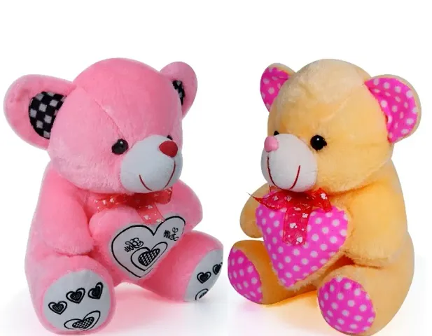 Valentines Special Soft Toys For Gifting Set Of 2