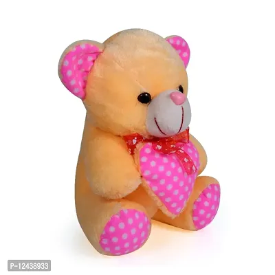 Soft Toys Cream Teddy Bear And Rose Teddy For Couple Best Gift For Your Partner High Quality Soft Material Good Looking Soft Toys ( Cream Teddy - 23 cm And Rose Teddy - 20 cm )-thumb4