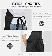 Designer Green Cotton Kitchen Aprons-thumb1