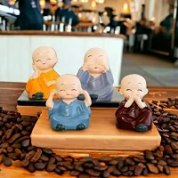 Little Baby Monk Buddha Set Of 4 Pcs-thumb1