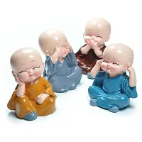 Little Baby Monk Buddha Set Of 4 Pcs-thumb3