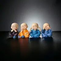 Little Baby Monk Buddha Set Of 4 Pcs-thumb1