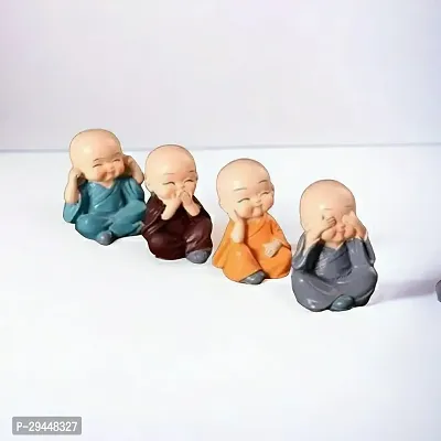 Little Baby Monk Buddha Set Of 4 Pcs-thumb3