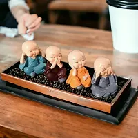 Little Baby Monk Buddha Set Of 4 Pcs-thumb3