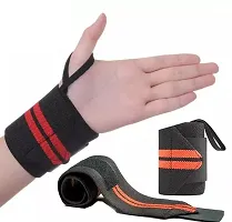 Ultimate Gym Wrist Support  Weight Lifting Straps | Fitness Hand Bands  Accessories-thumb1