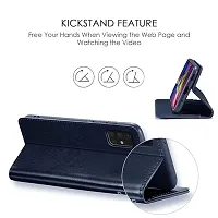 KDM Vivo V17 Leather Flip Cover | Shockproof | 360 Protecti-thumb3