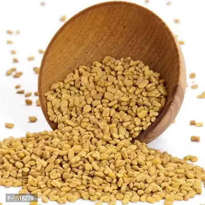 Export quality fenugreek (methi) whole seeds specially from Unjha Gujarat (200 gm)-thumb0