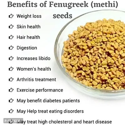 Export quality fenugreek (methi) whole seeds specially from Unjha Gujarat (450 gm)-thumb2