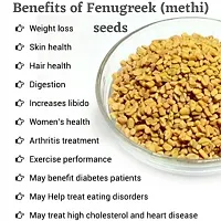 Export quality fenugreek (methi) whole seeds specially from Unjha Gujarat (900 gm)-thumb1