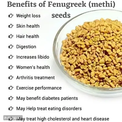 Export quality fenugreek (methi) whole seeds specially from Unjha Gujarat (900 gm)-thumb2
