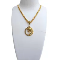 Round Lion chain pandent for Mens and Boys.-thumb1