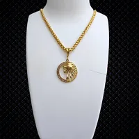 Round Lion chain pandent for Mens and Boys.-thumb2