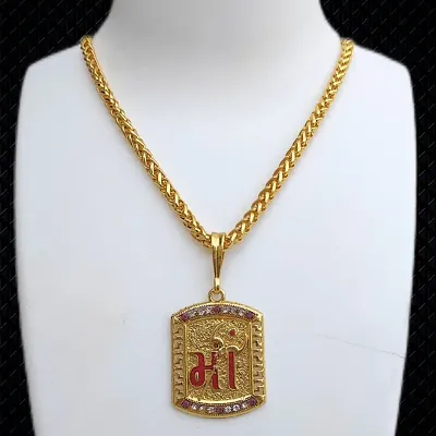 Maa Chain Pandent for Mens and Boys.