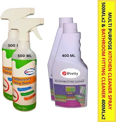 Multipurpose Kitchen Cleaner Spray And Bathroom Fitting Cleaner Spray