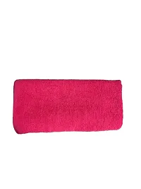 ShopAir Magenta 100% Cotton Large Bath Towel Ultra Soft Super Absorbent-thumb1