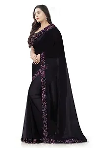 Georgettenbsp; Bollywood Style Saree with Blouse piece-thumb2