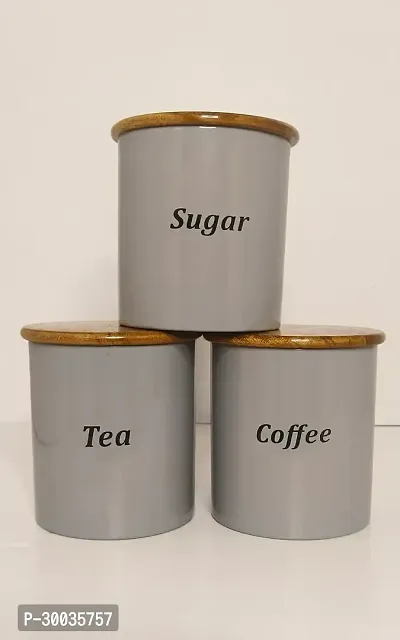 Stylish Tea, Salt and Sugar Container Pack of 3