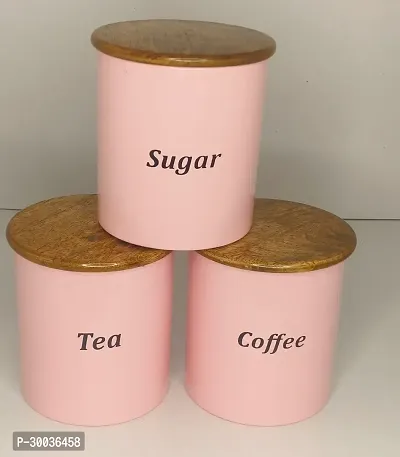 Stylish Tea, Coffee and Sugar Container Pack of 3