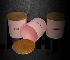 Stylish Tea, Coffee and Sugar Container Pack of 3-thumb1