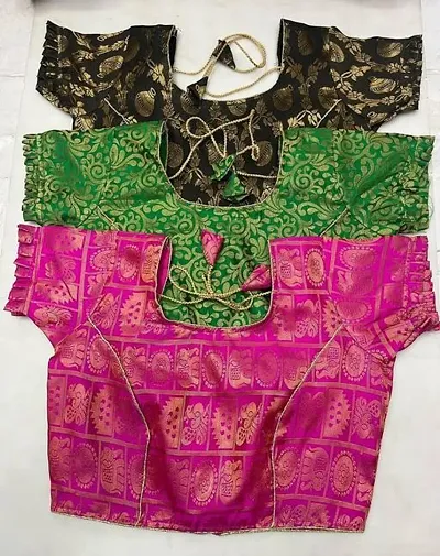 New In Brocade Stitched Blouses 
