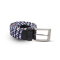 LFO Blue Braided Belt-thumb1