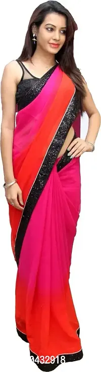 Amazon.com: Nivah Fashion Women's Satin Embroidery Saree with Unstitched  Blouse Piece (NH.K663-Peach Pink) : Clothing, Shoes & Jewelry