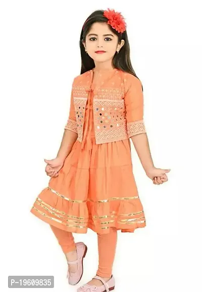 Alluring   Printed Stitched Salwar Suit Sets For Girls-thumb0