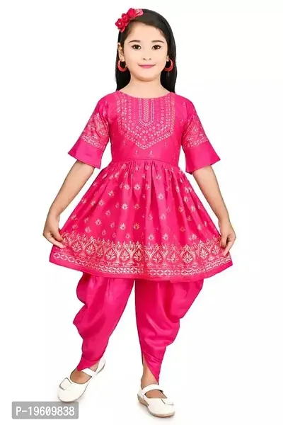Alluring   Printed Stitched Salwar Suit Sets For Girls-thumb0