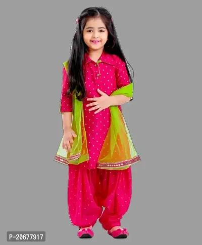 kids kurta set dupata-thumb0