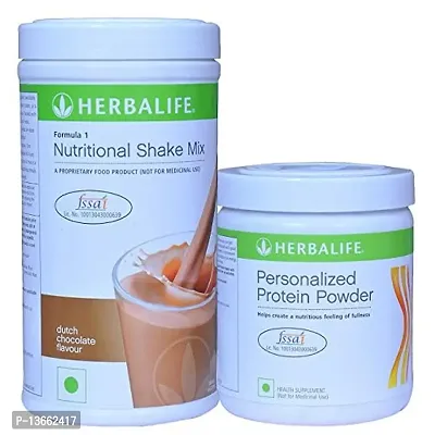Herbalife Formula 1 Chocolate Shake 3 Protein Powder (500 g) and Protein Powder - 200g@-thumb0