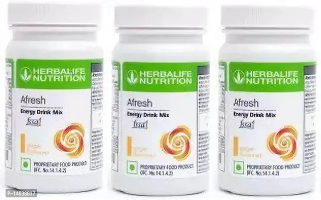 Herbalife Nutrition HERBALIFE AFRESH Energy Drink Pack of 3 Energy Drink (150 g, Ginger Flavored)-thumb0