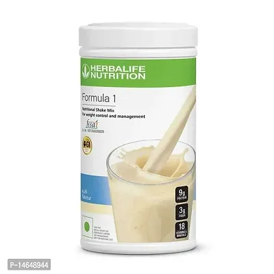 Herbalife Formula 1 Nutrition Shake Mix Kulfi Flavour for Weight Management Plant-Based Protein 500 g, Kulfi, Pack of 1-thumb0