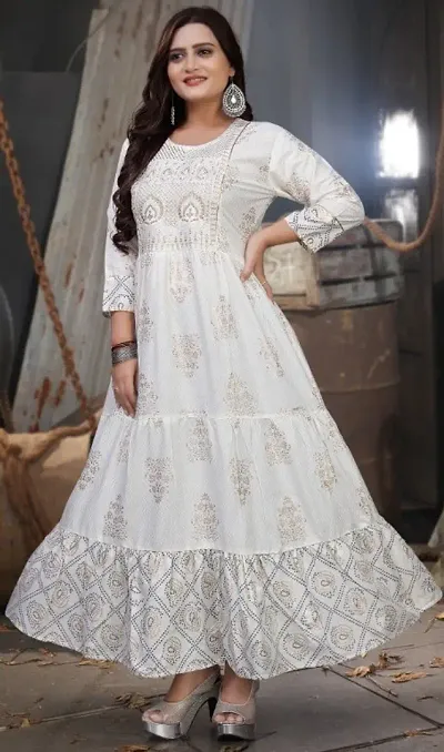 Trendy Cotton Anarkali Kurti