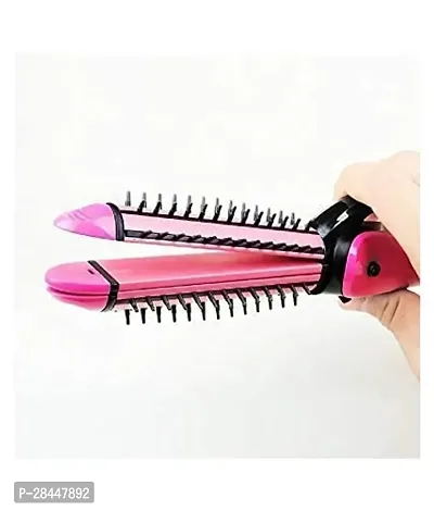 Multifunction 3 in 1 Straightener and Curler-thumb0