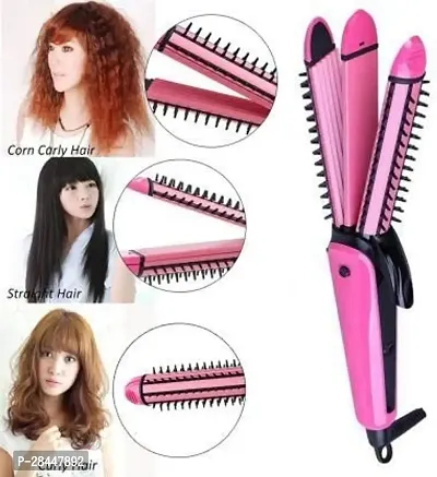 Multifunction 3 in 1 Straightener and Curler-thumb4